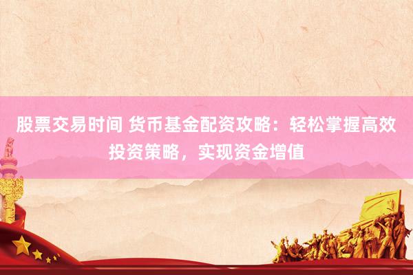 股票交易时间 货币基金配资攻略：轻松掌握高效投资策略，实现资金增值