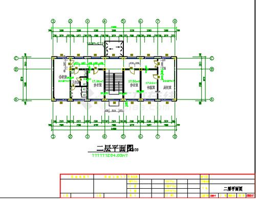 二层砌体综合办公楼结构施工图含建筑图
