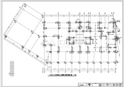 某建筑工程剪力墙详细cad设计施工图